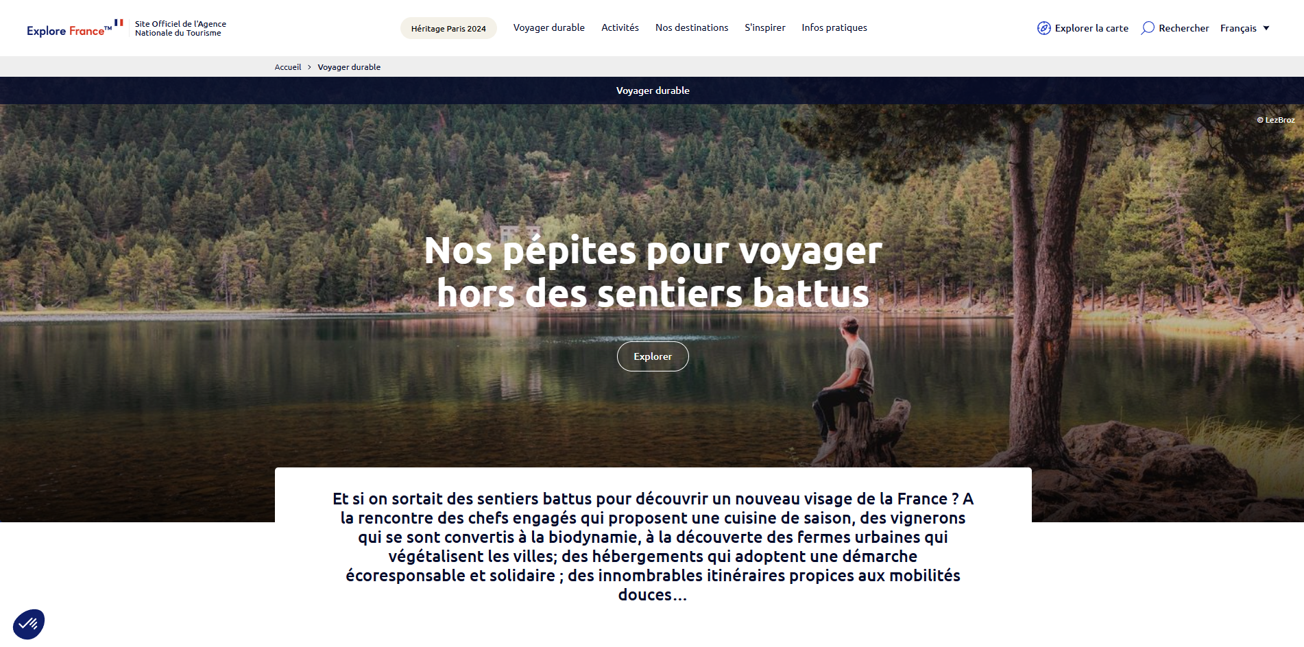 Atout France SEO éditorial