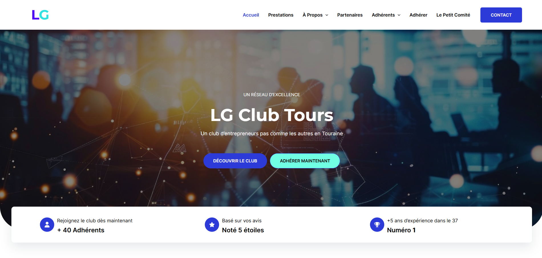 Refonte WordPress LG Club